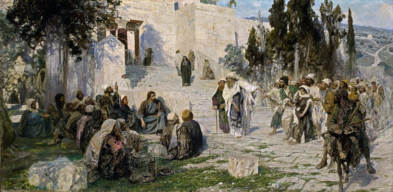 El que esté libre de pecado... de Vasily Polenov