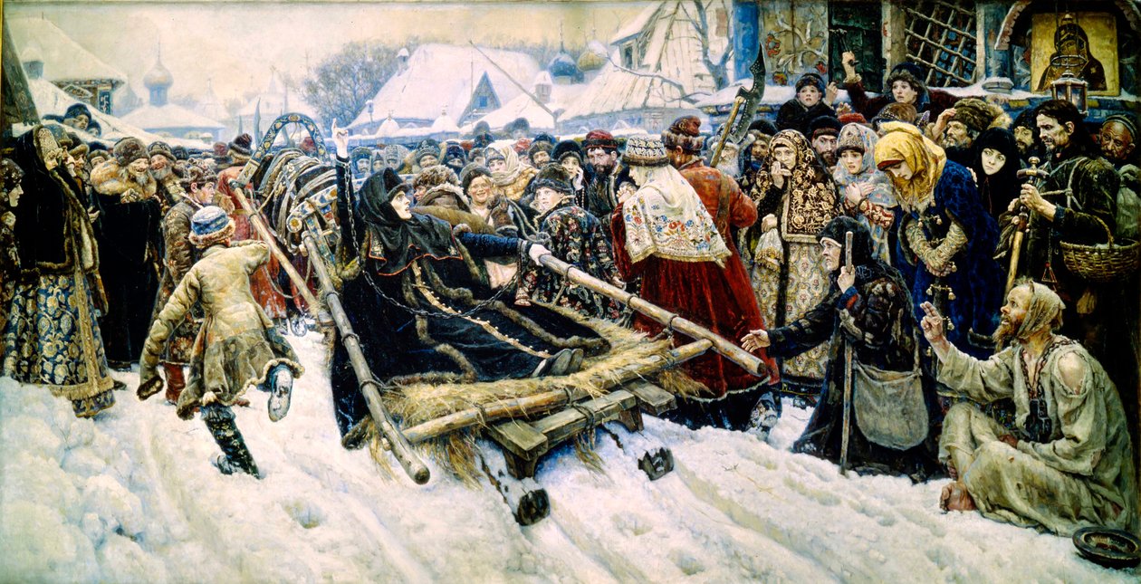 Boyarynya Morozova, 1887 de Vasily Surikov