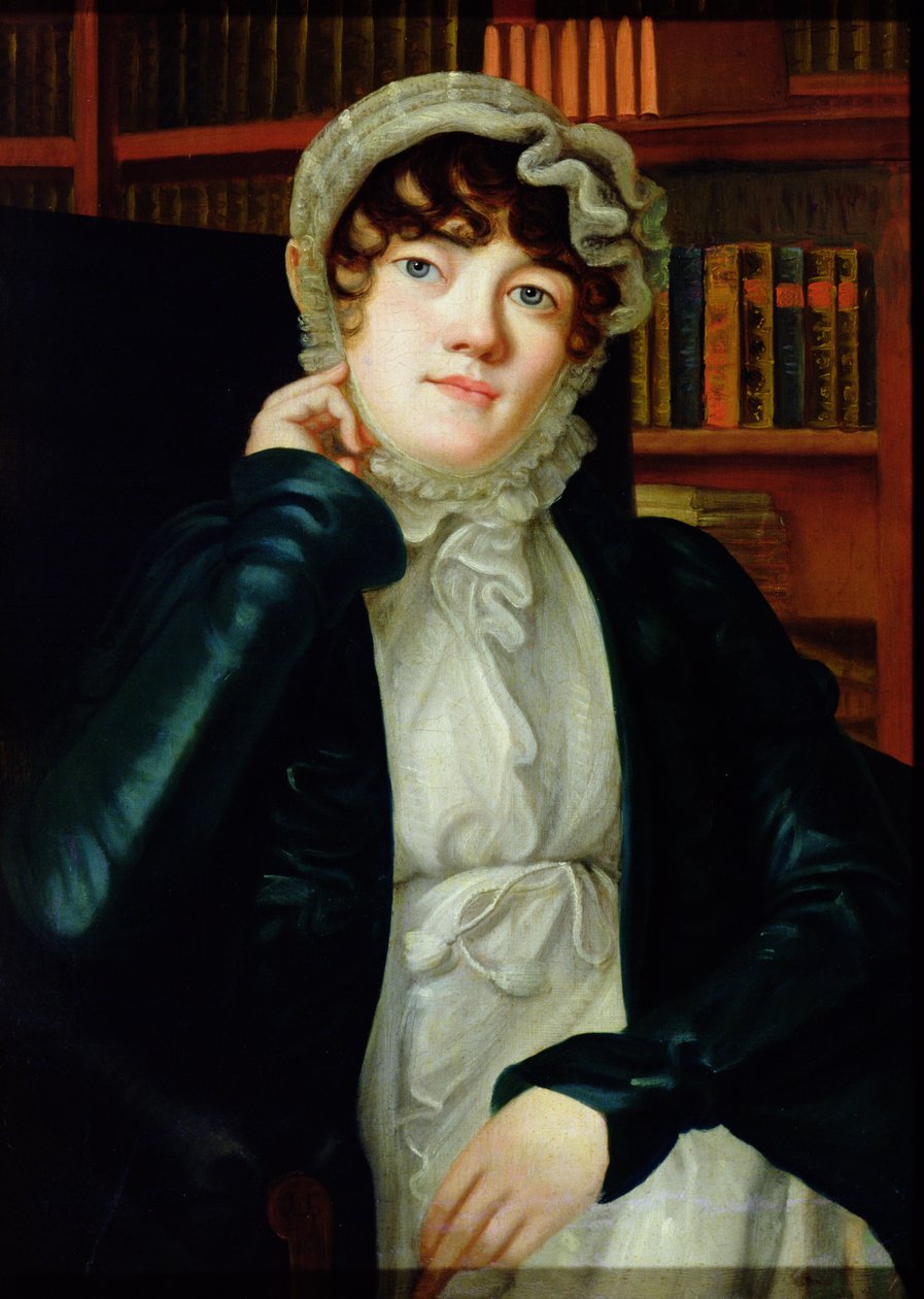 Retrato de Karolina Pavlova de Vassily Fyodorovich Binemann