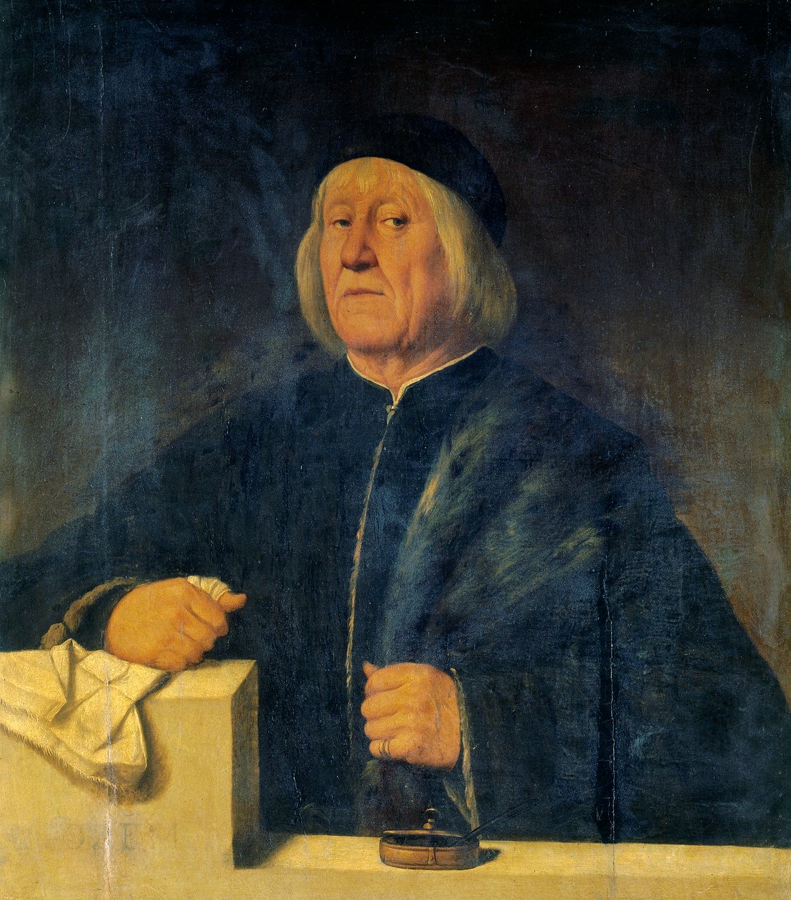 Retrato de Teofilo Folengo de Venetian School