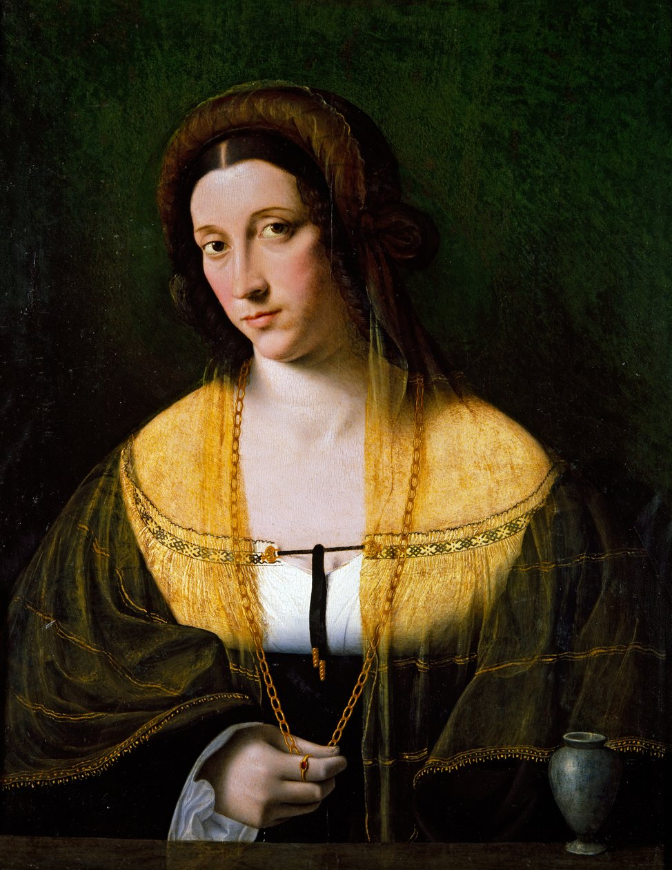 Retrato de una dama de Veneto Bartolomeo