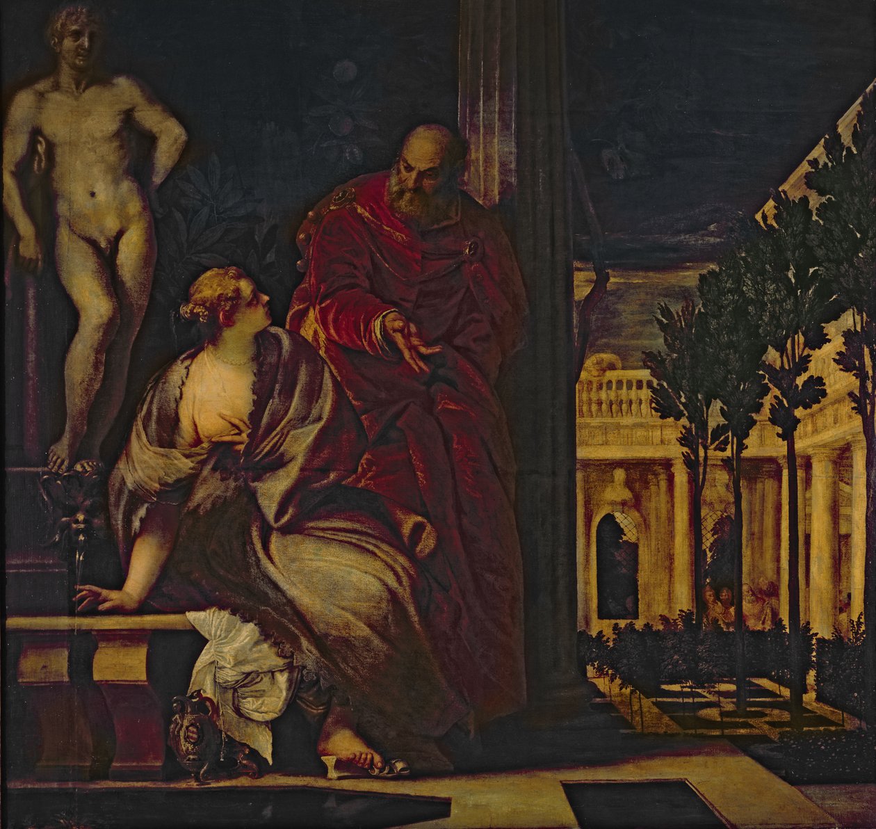 Betsabé en su tocador de Paolo Veronese