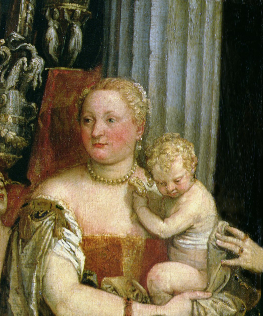 Cena en Emaús (detalle) de Paolo Veronese