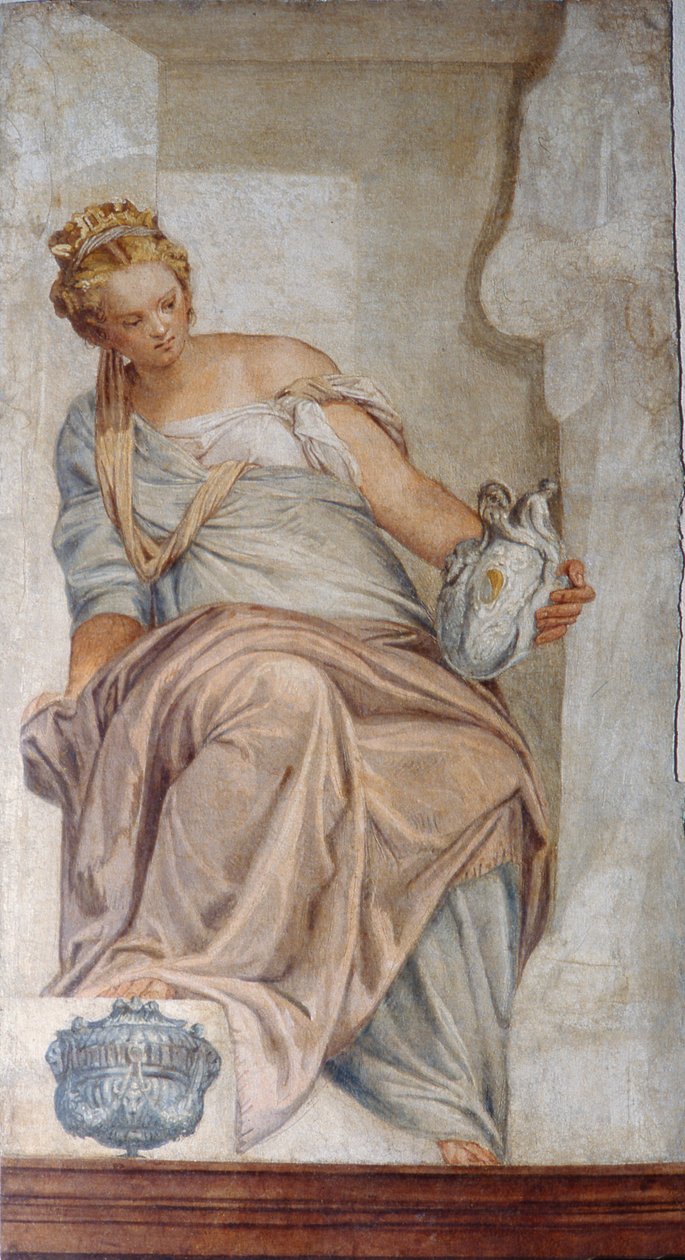 Templanza, de la pared de la sacristía de Veronese