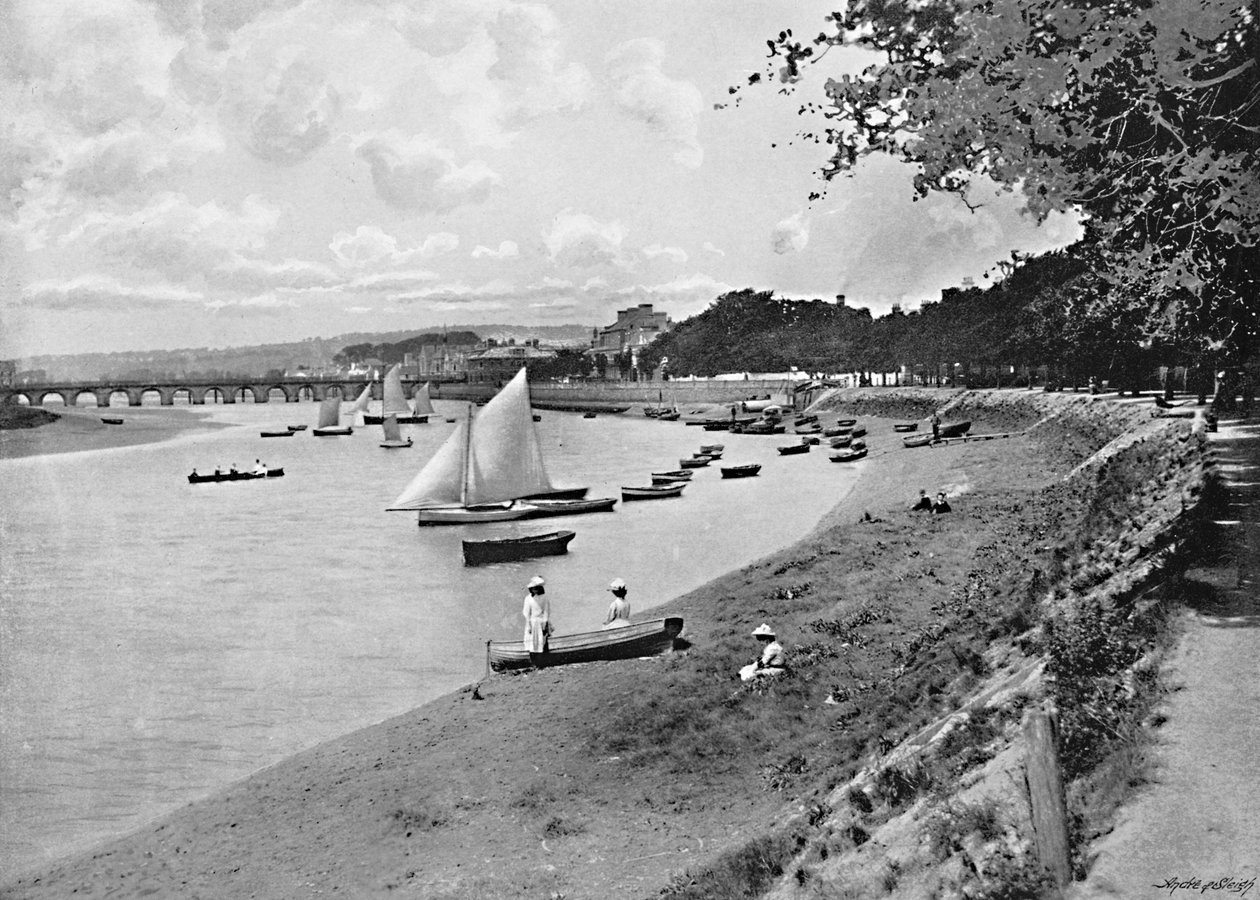 Barnstaple, desde South Walk de Vickery Bros