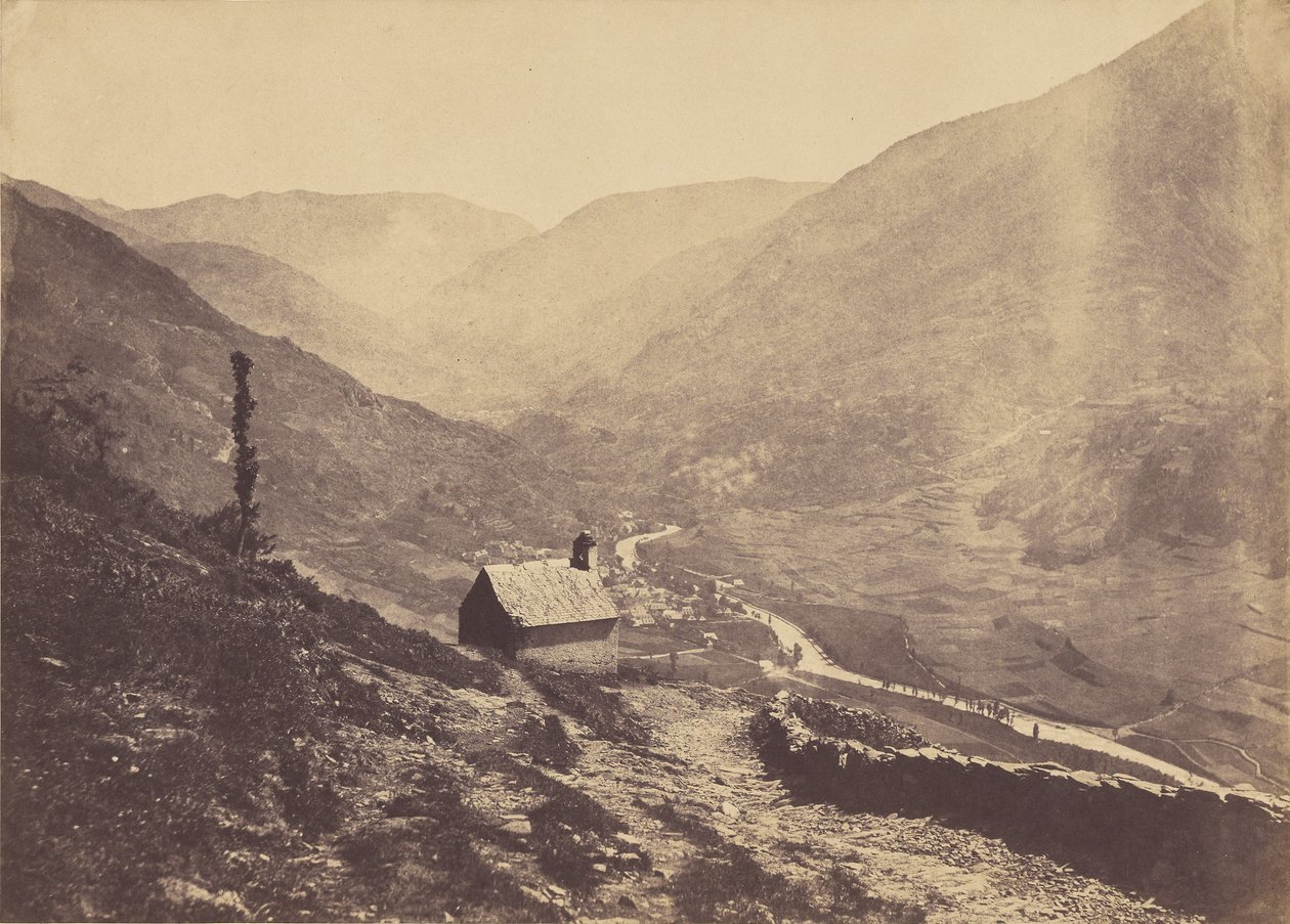 [Vista del valle] de Vicomte Joseph de Vigier