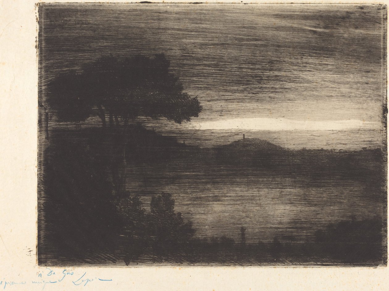 Lago Nemi de Vicomte Ludovic Lepic