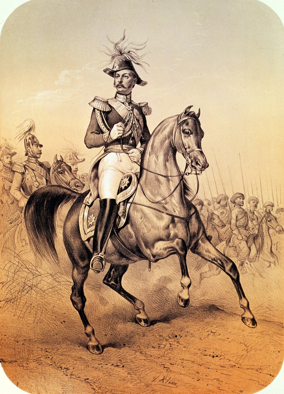 Alejandro II (1818-81) Zar de Rusia de Victor Adam