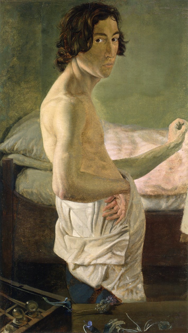 Autorretrato en el caballete de Victor Emil Janssen