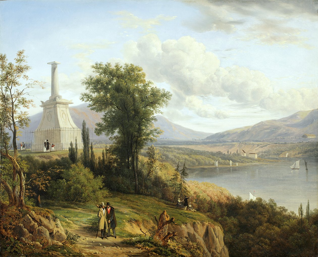 Monumento de Kosciuszko, West Point, 1845 de Victor de Grailly