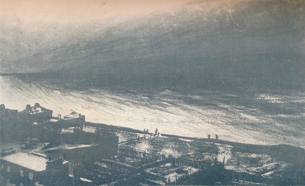 Antes de la tormenta, c1855 de Victor Hugo