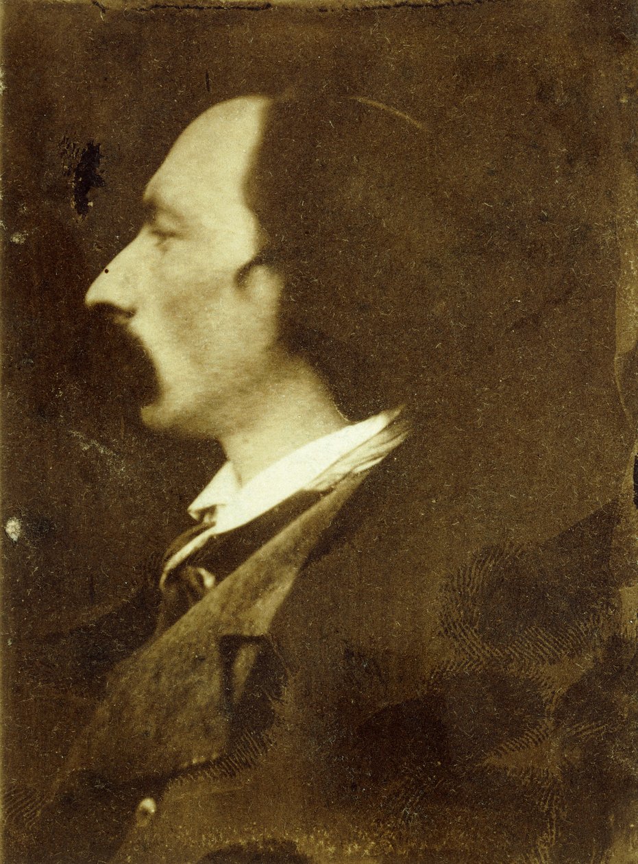 Retrato de Auguste Vacquerie de Victor Hugo