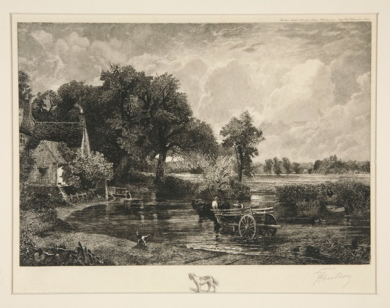 El carro de heno de Victor Louis Focillon