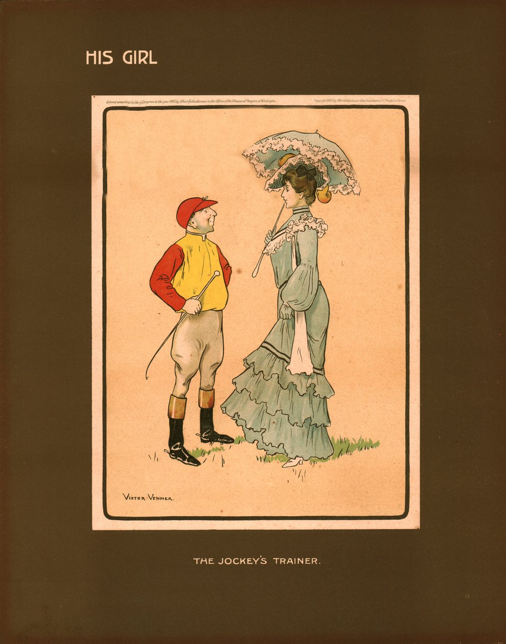 Su chica, el entrenador de jockeys de Victor Venner