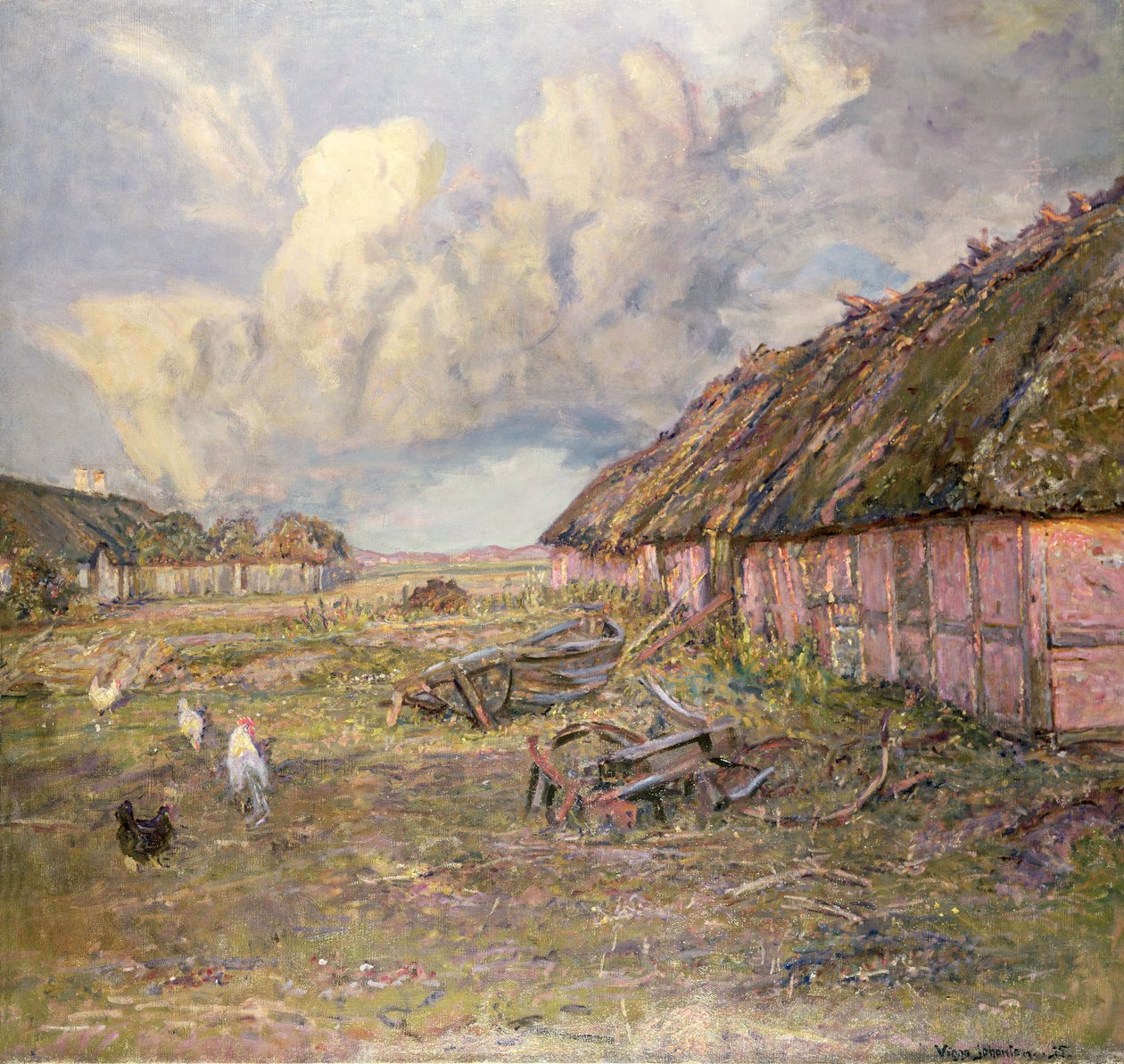 En la granja de Viggo Johansen