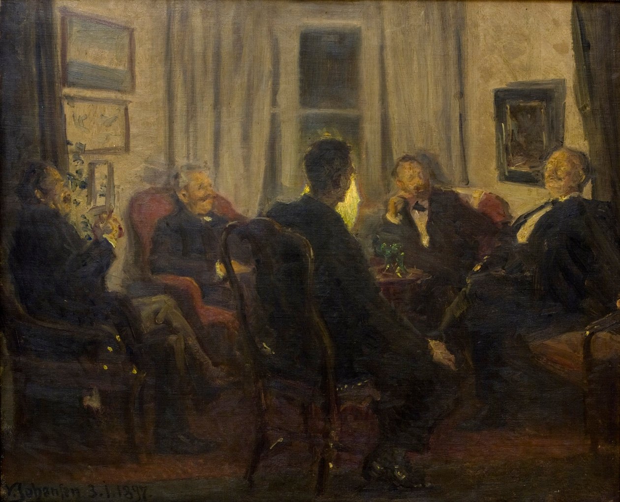 Entre los artistas, de Viggo Johansen