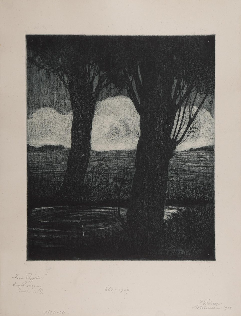 Dos álamos de Viktor Böhm