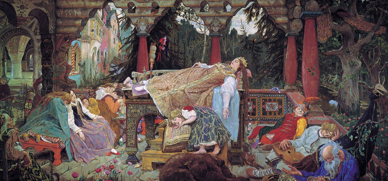 La Bella Durmiente, 1900-1926 de Viktor Mikhaylovich Vasnetsov