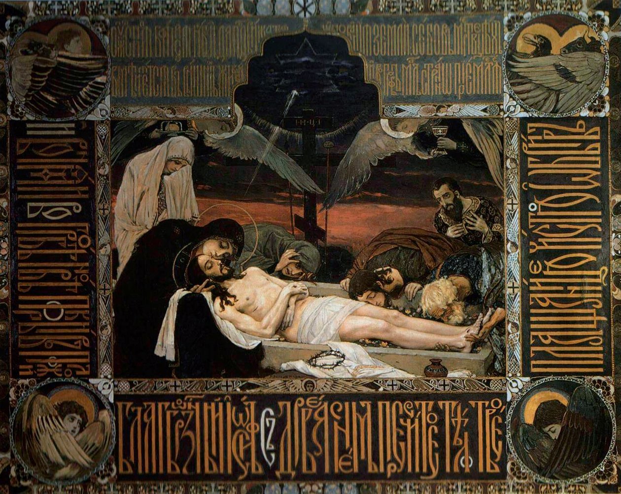 La mortaja de Viktor Mikhaylovich Vasnetsov