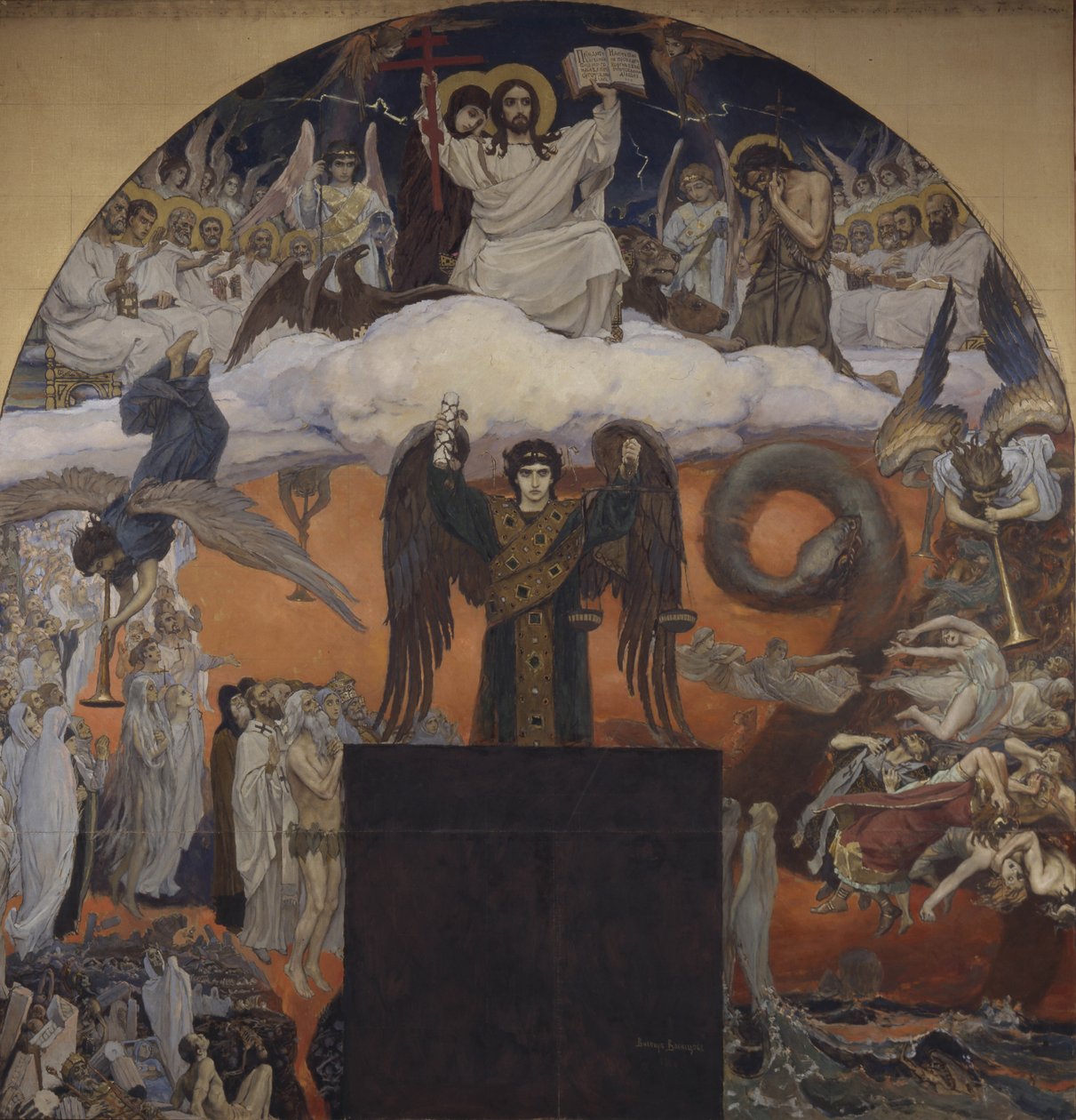 El Juicio Final de Viktor Mikhaylovich Vasnetsov