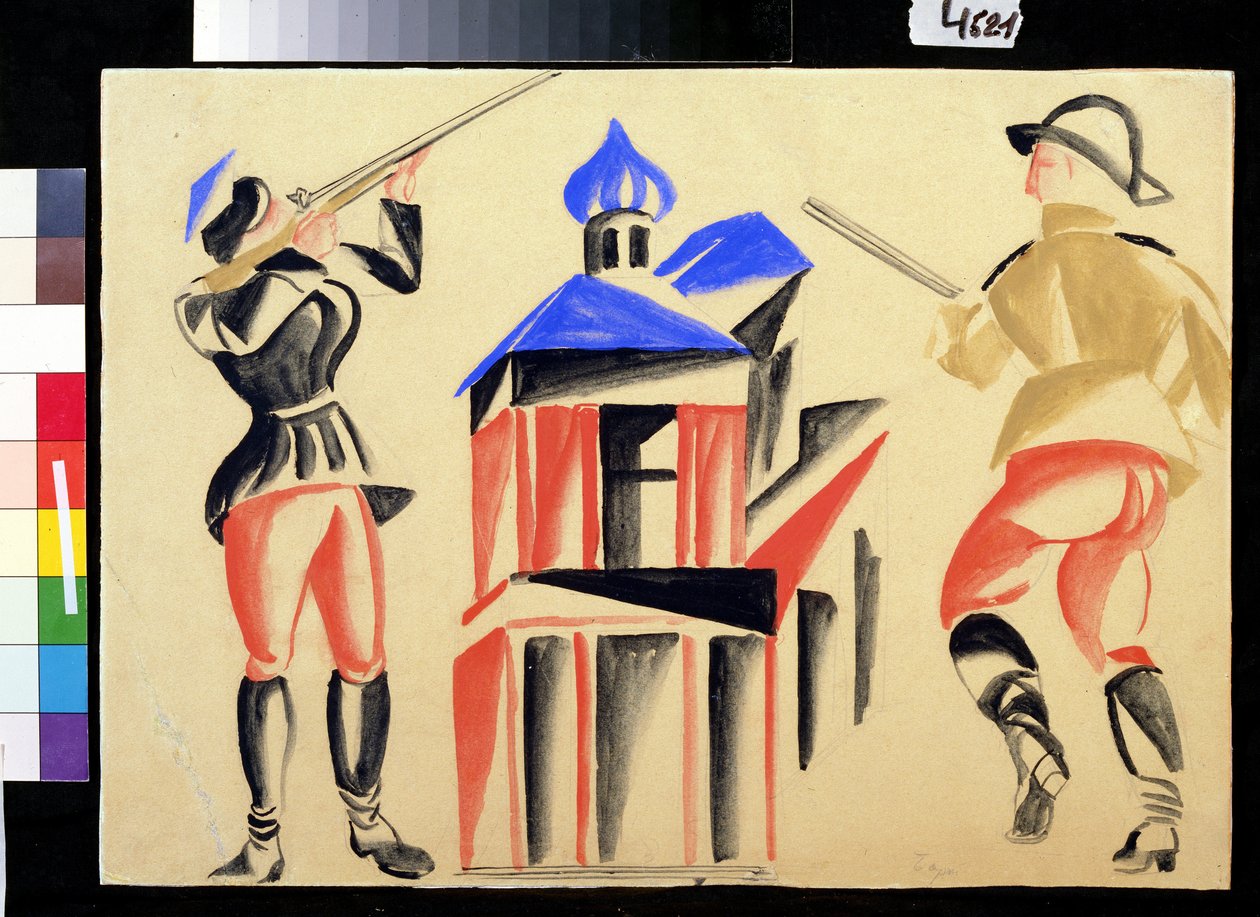 Disparo (disparos) de Viktor Sergeyevich (1887 1954) Bart