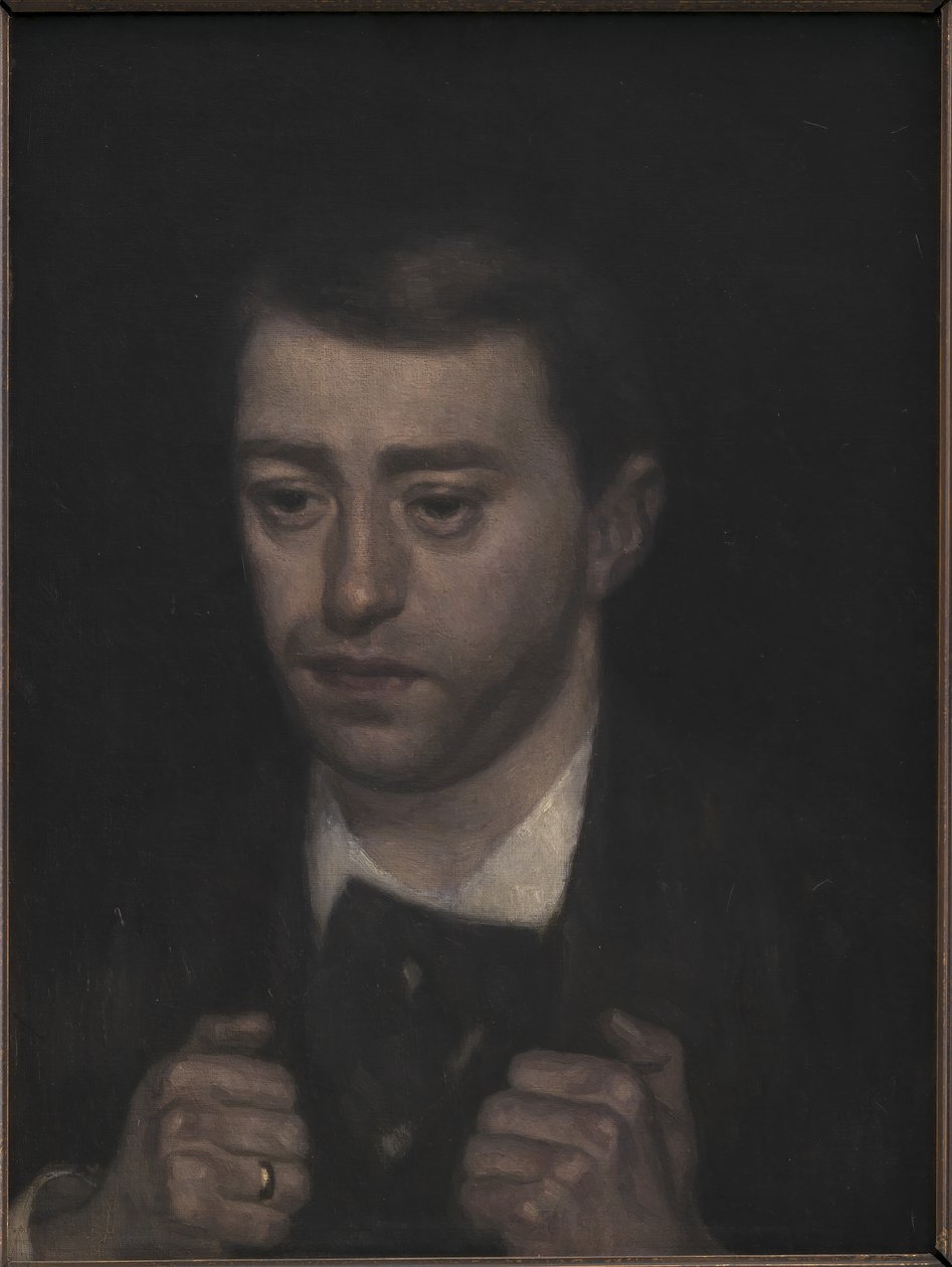 El compositor Fini Henriques de Vilhelm Hammershøi