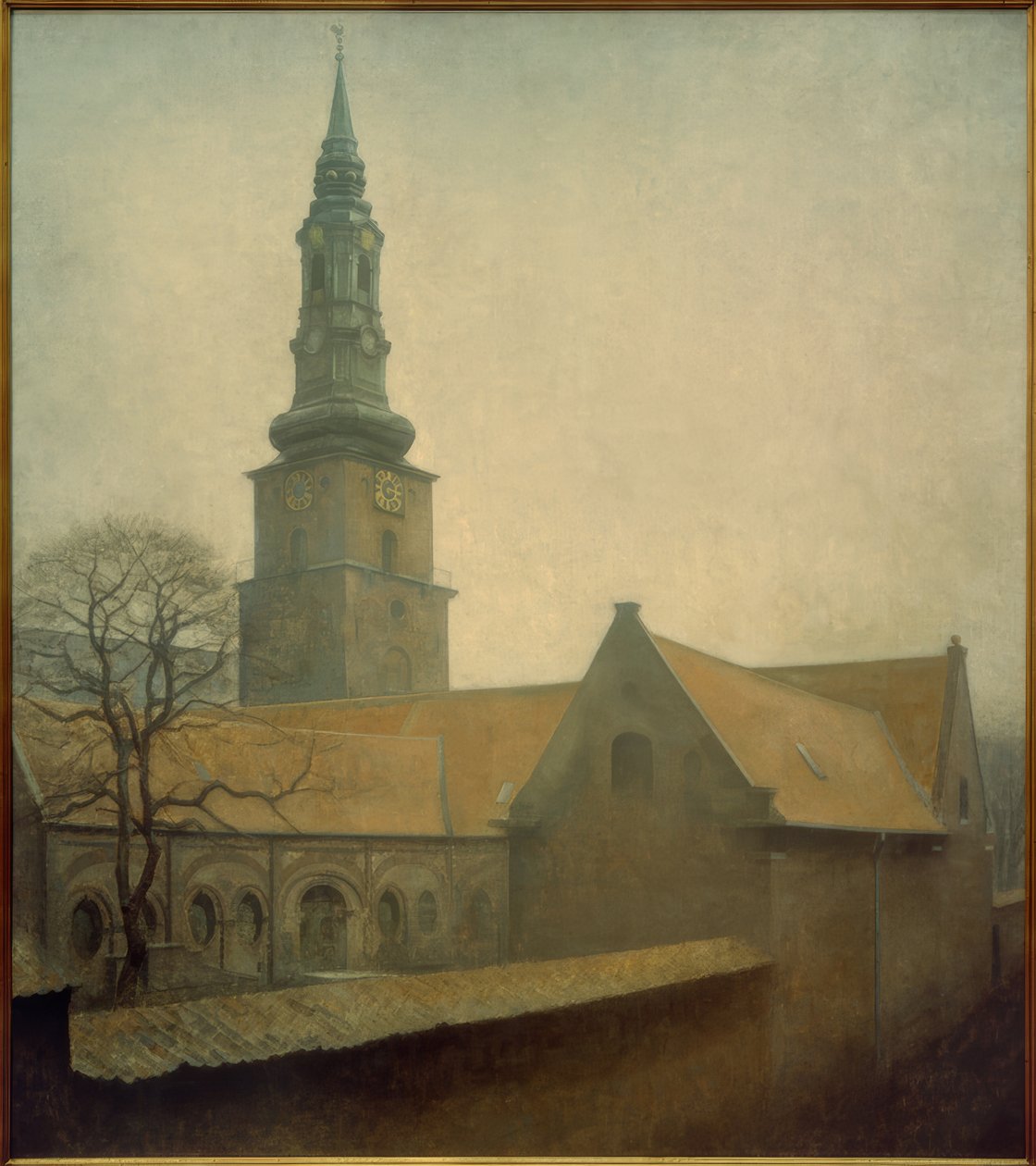 Iglesia de San Pedro de Vilhelm Hammershoi