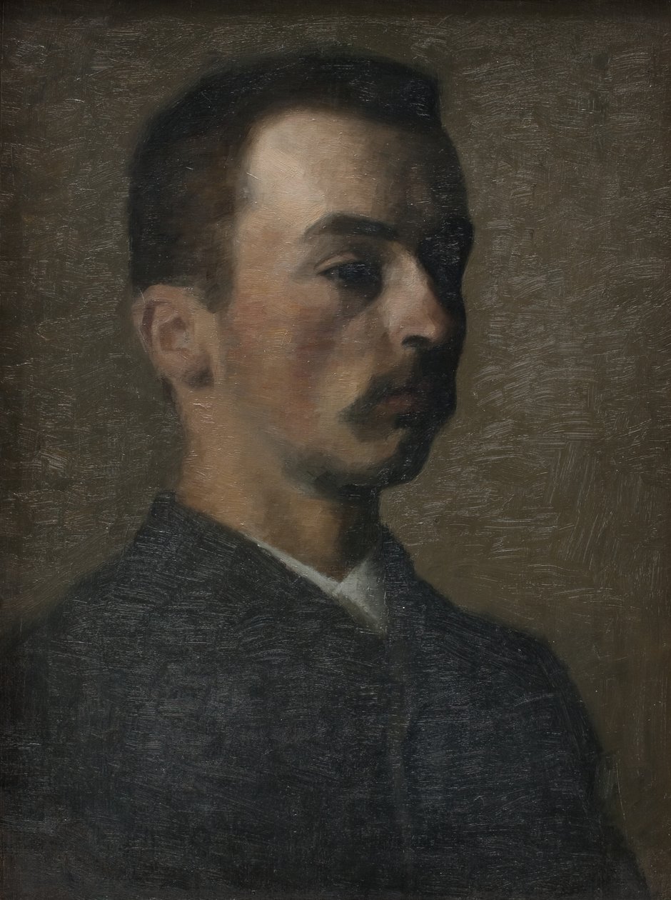 Autorretrato de Vilhelm Hammershoi