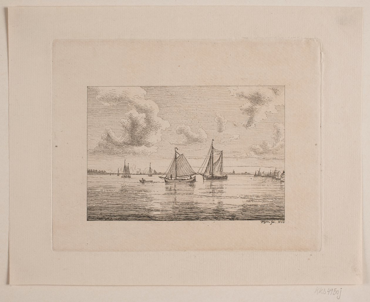 El puerto de Amberes de Vilhelm Kyhn