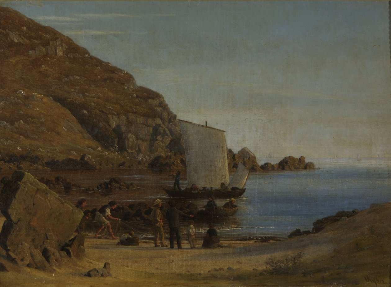 Formación en Bornholm de Vilhelm Kyhn