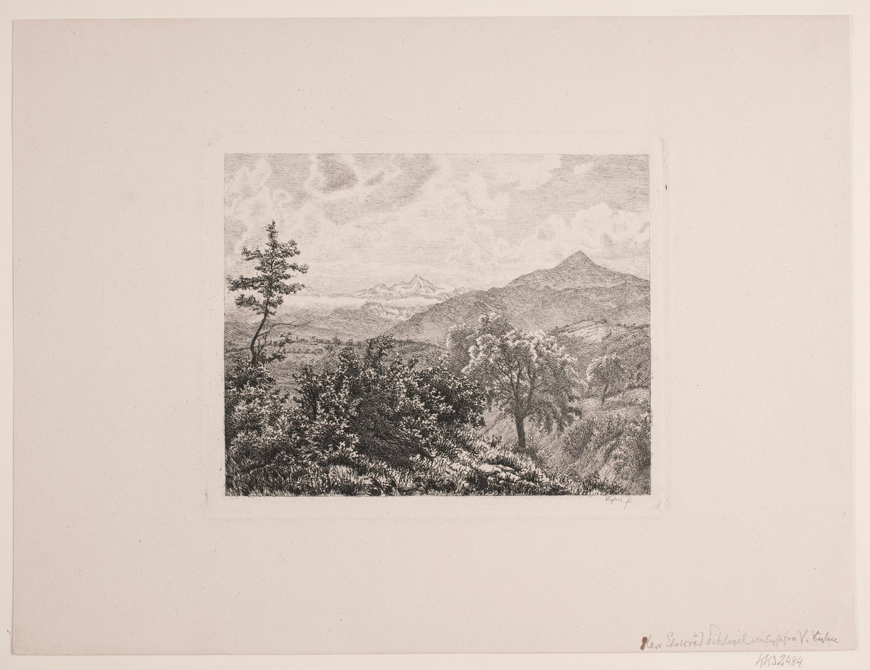 Paisaje de Montaña Alta de Vilhelm Kyhn