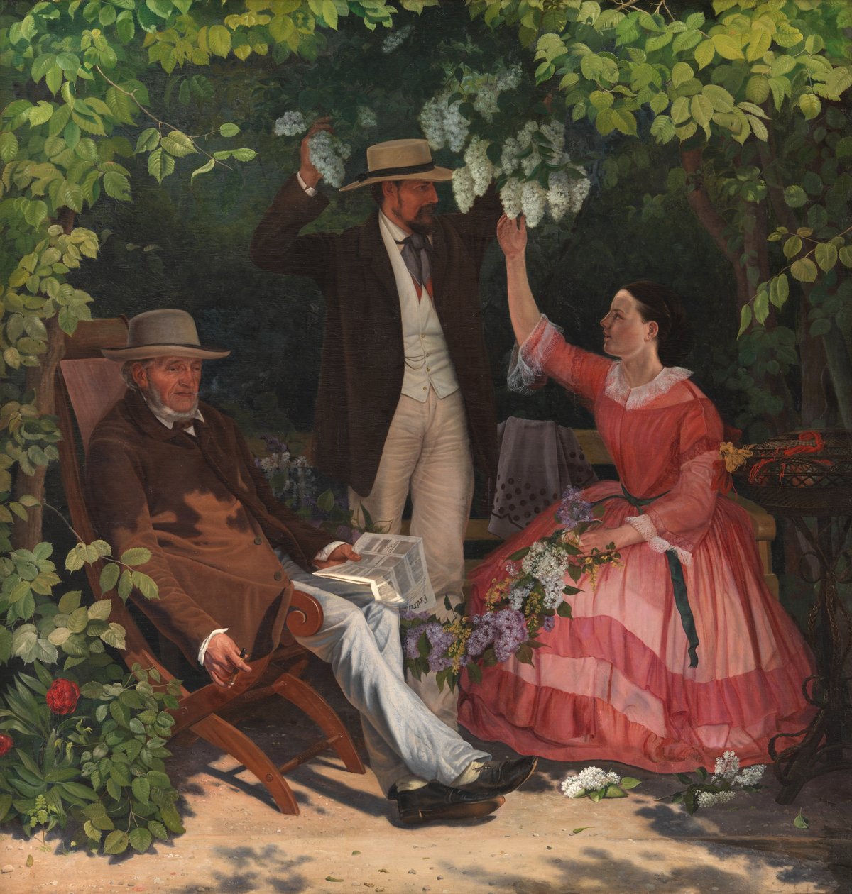 En el pabellón de Vilhelm Kyhn