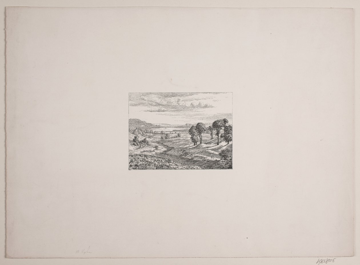 Paisaje de la Región de Himmelbjerge de Vilhelm Kyhn