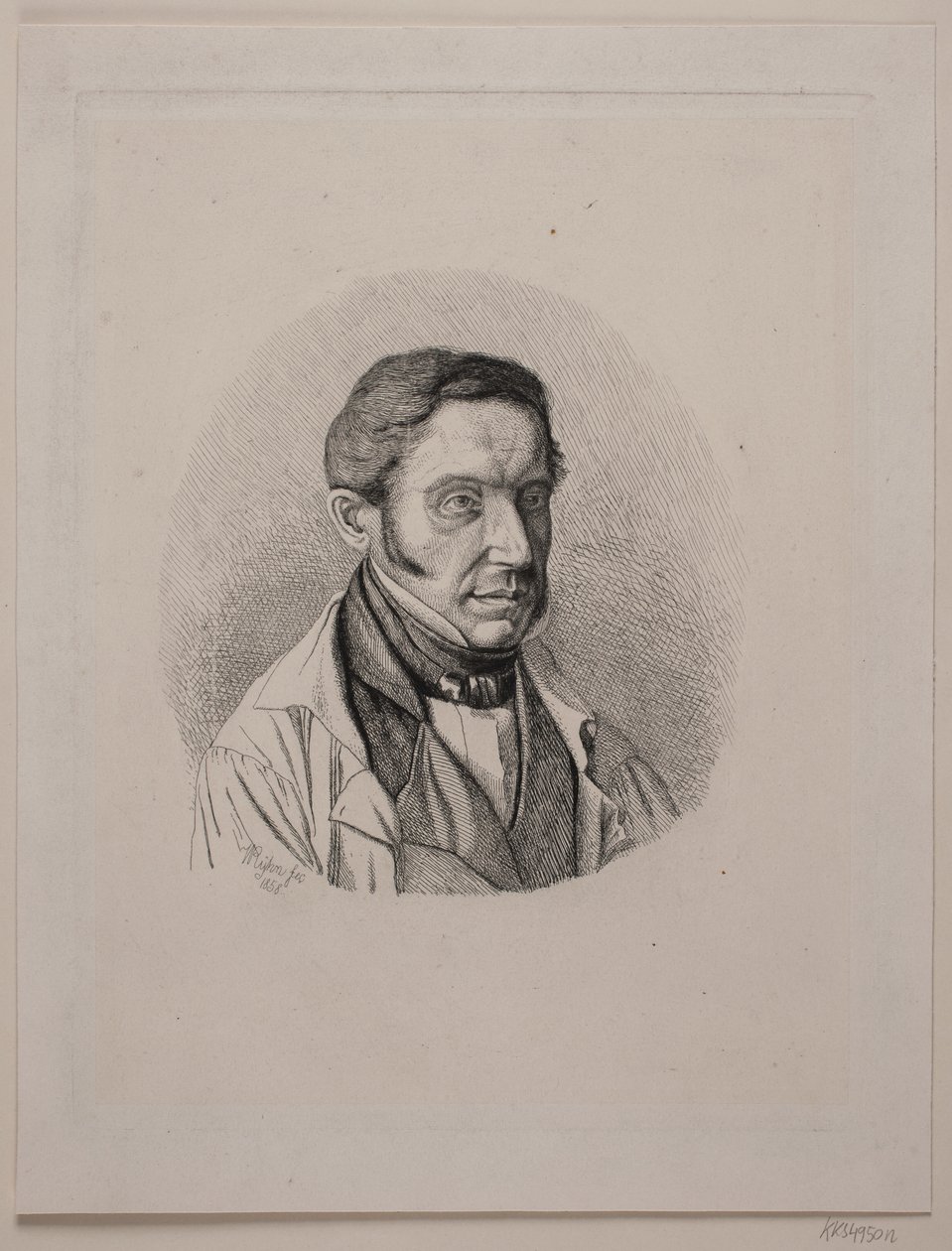 Retrato de hombre de Vilhelm Kyhn