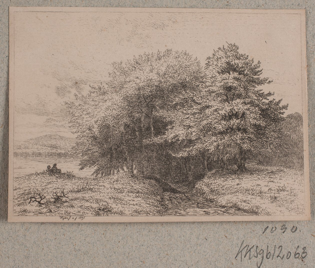 Borde de un bosque de Vilhelm Kyhn