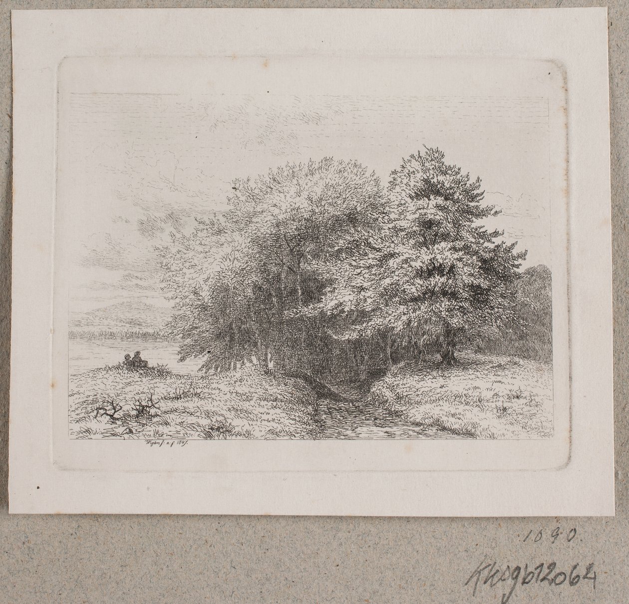 Borde de un bosque de Vilhelm Kyhn