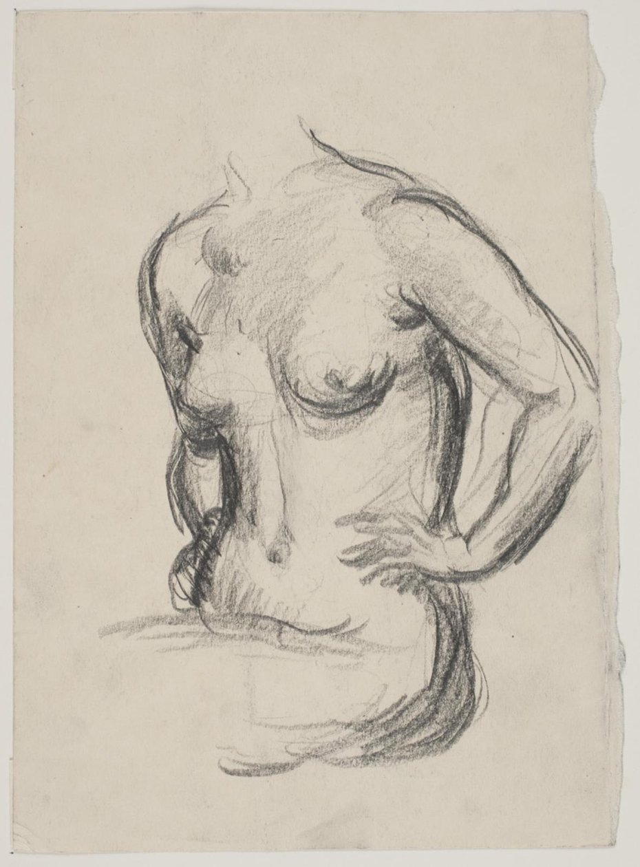 Modelo Femenina Sentada de Vilhelm Lundstrøm
