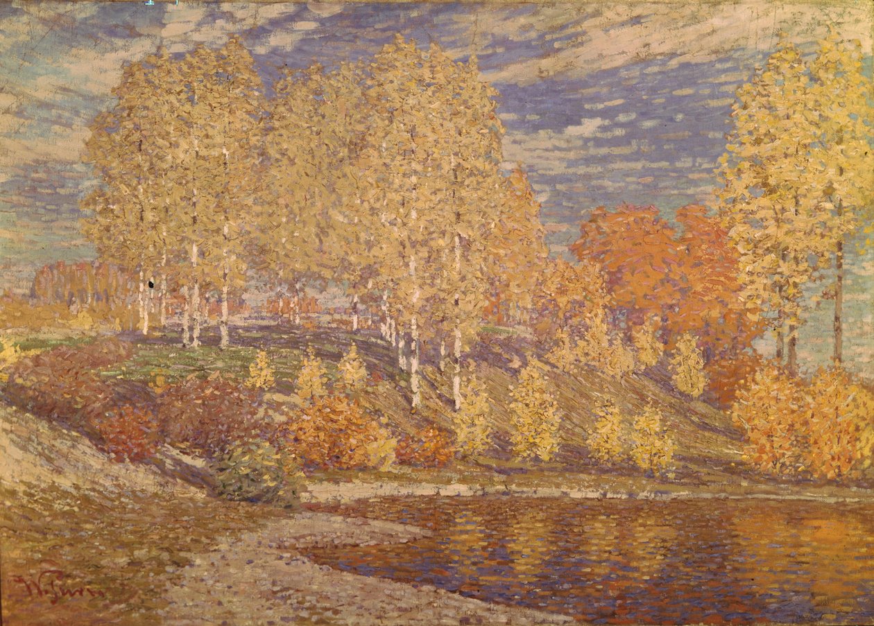 Sol de otoño de Vilhelms Purvitis