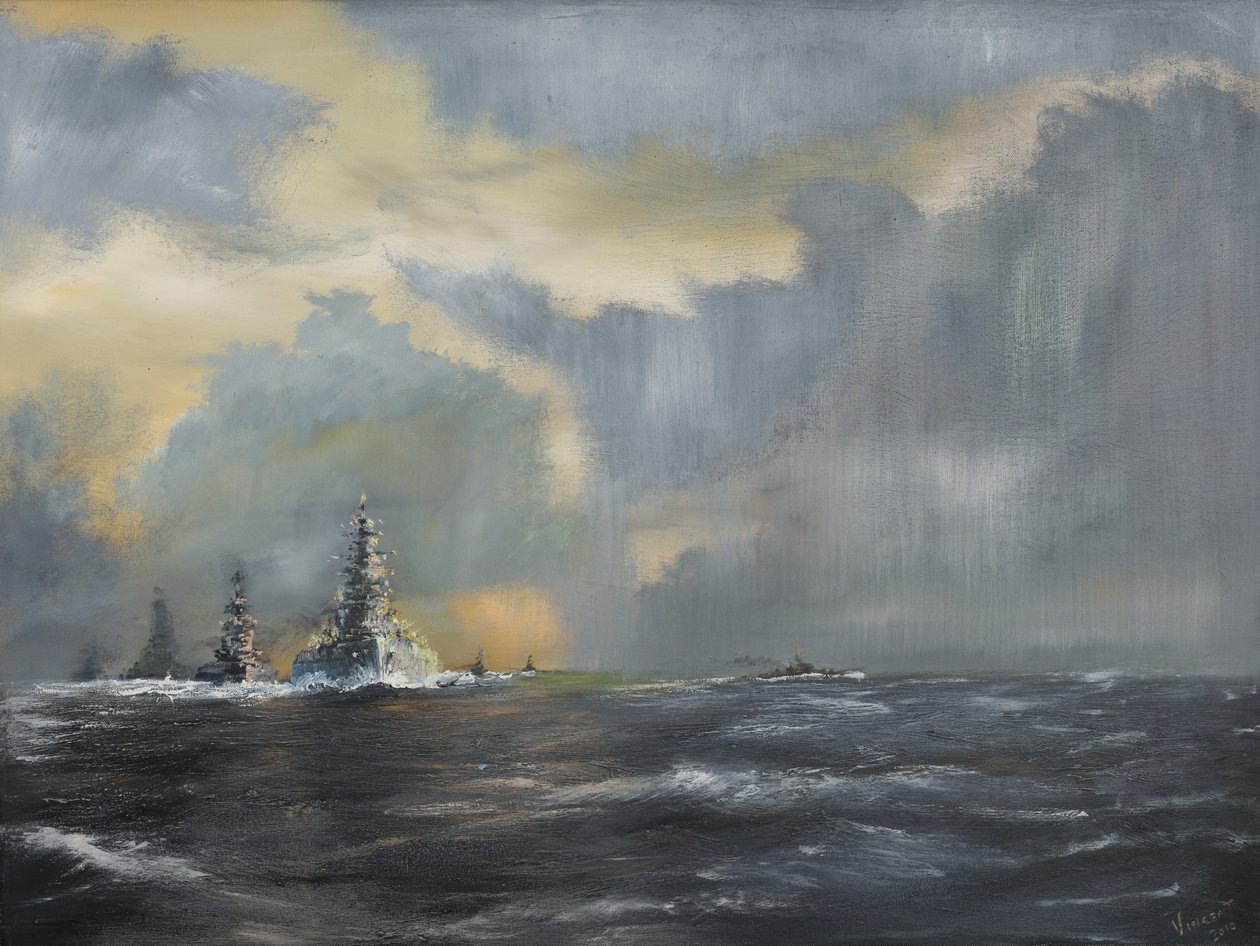 Flota japonesa en el Pacífico 1942, 2013 de Vincent Alexander Booth