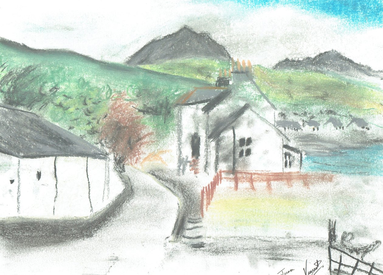 Calle principal de Jura, 2005 de Vincent Alexander Booth