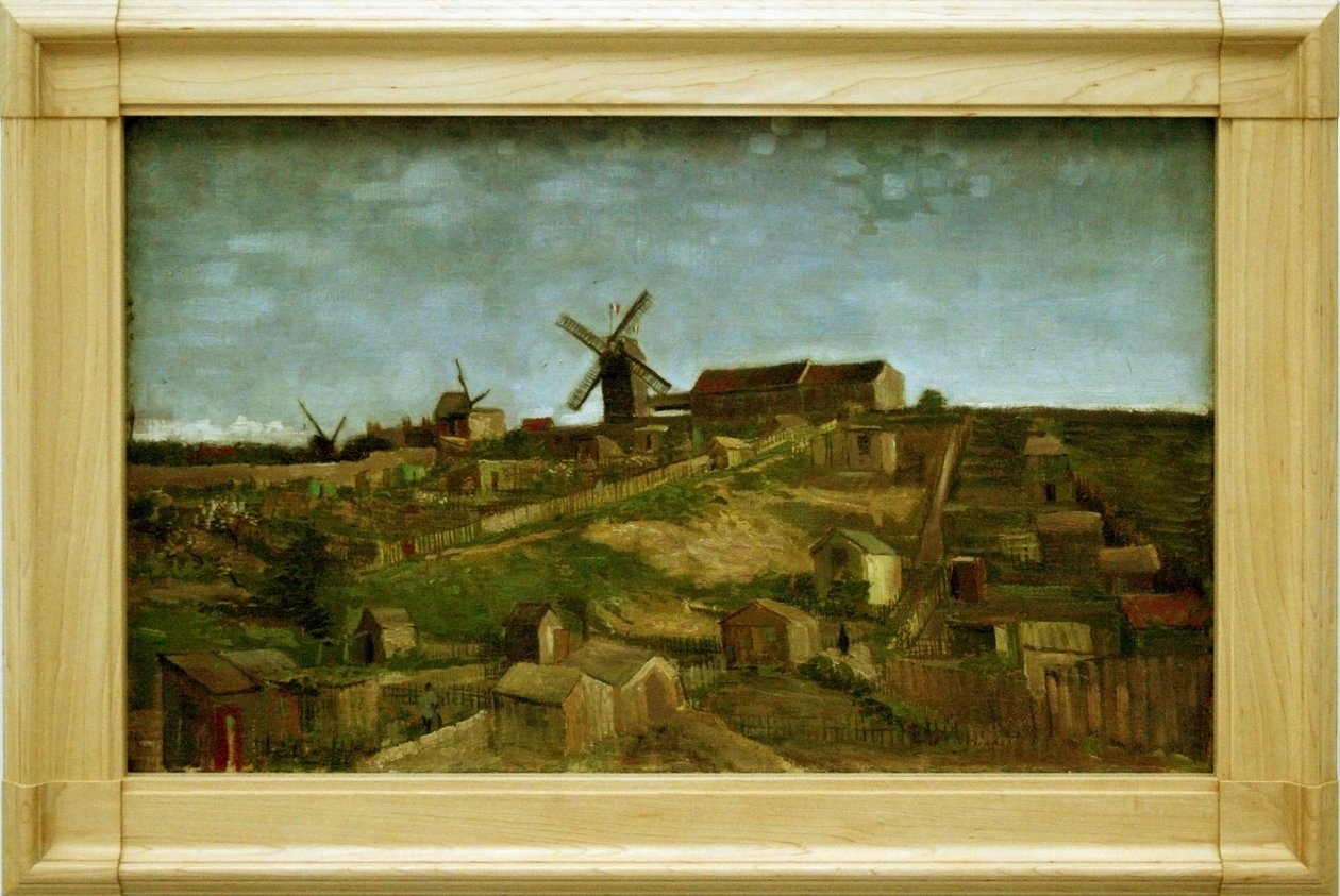 La butte Montmartre de Vincent van Gogh