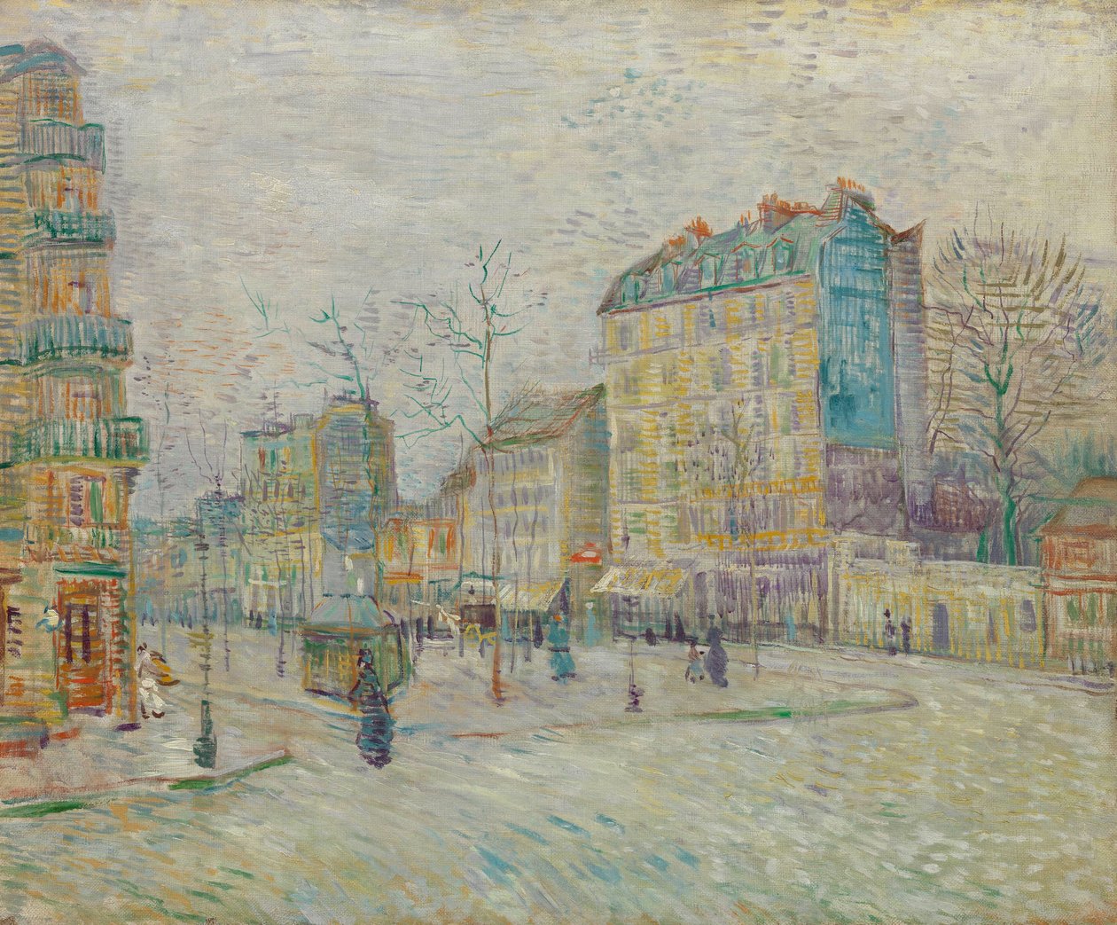Bulevar de Clichy de Vincent van Gogh