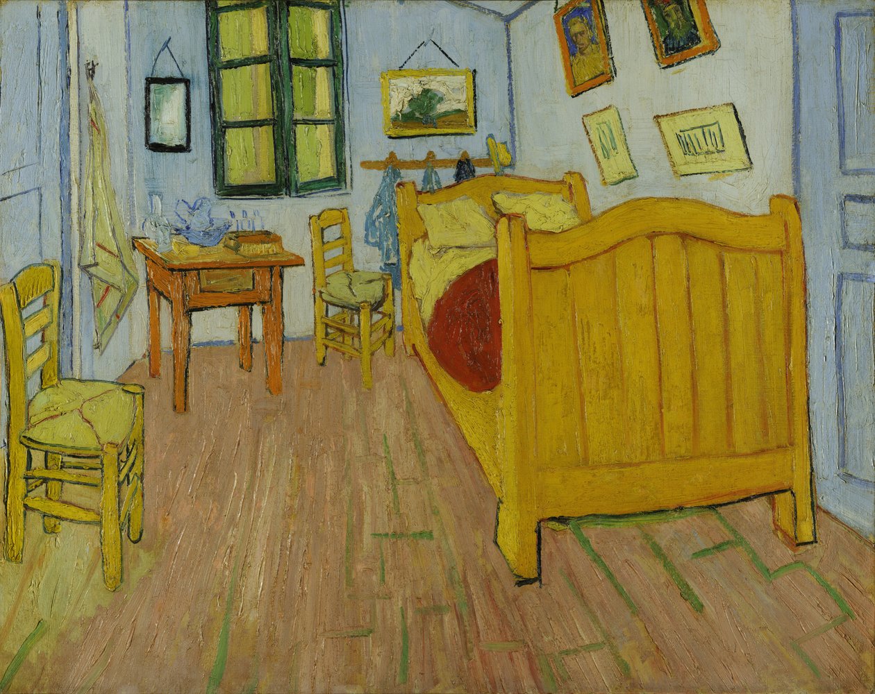 El dormitorio de Vincent van Gogh