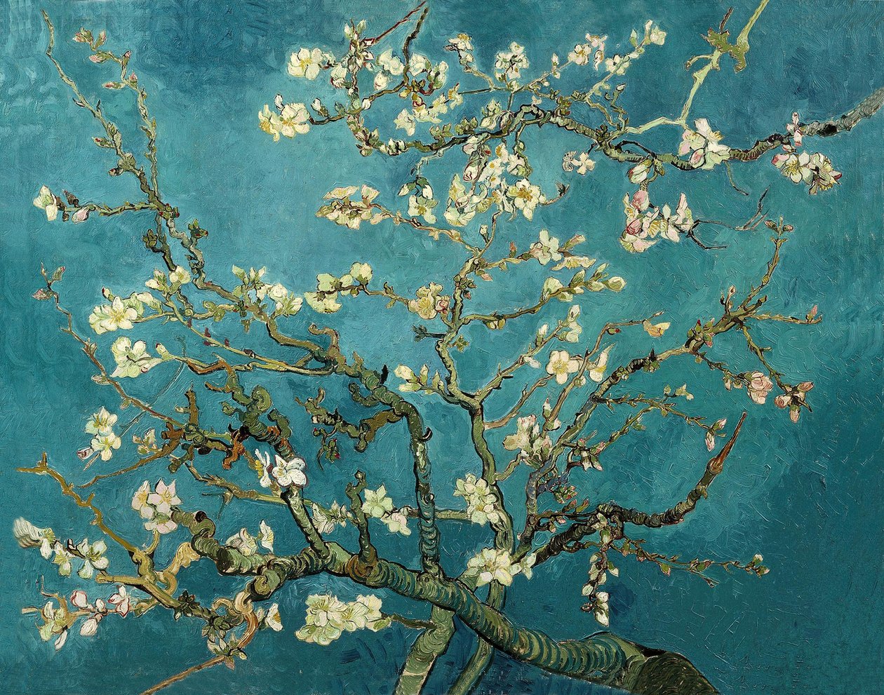 Flor de almendro de Vincent van Gogh