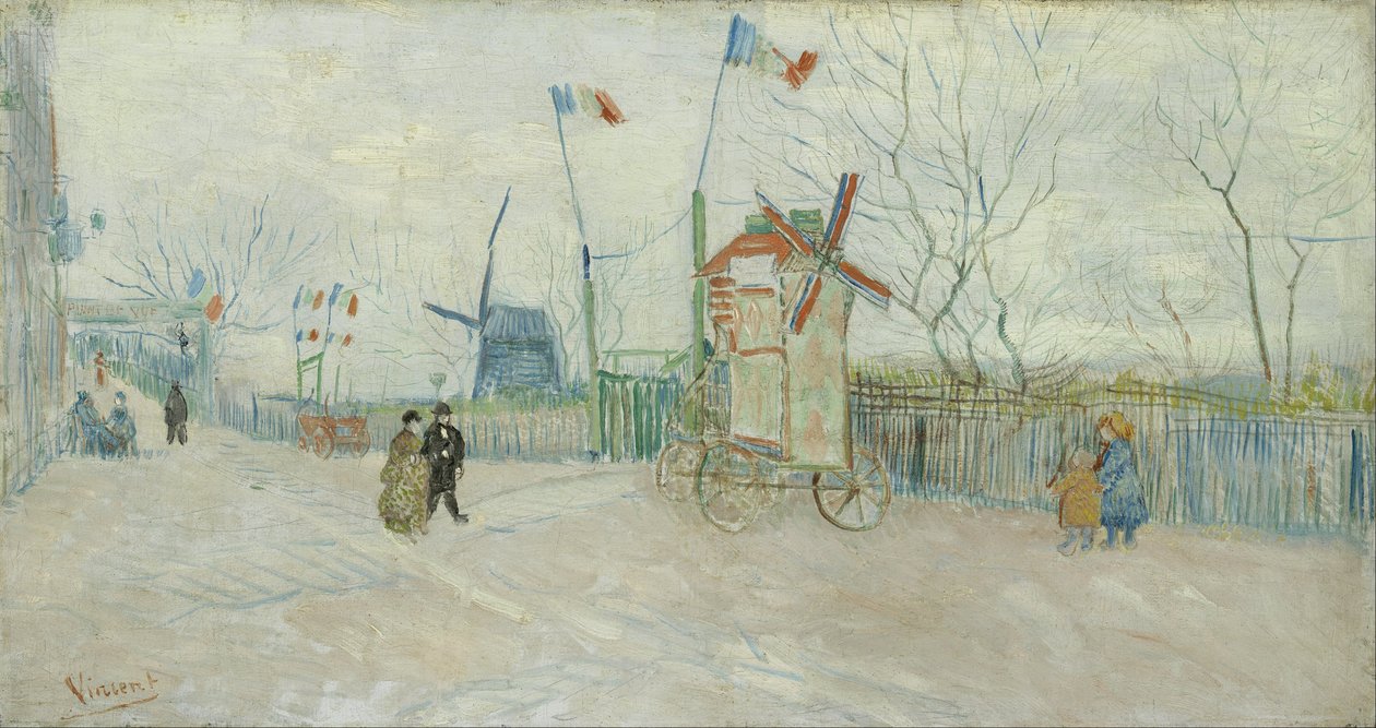 Impasse des Deux Frères de Vincent van Gogh