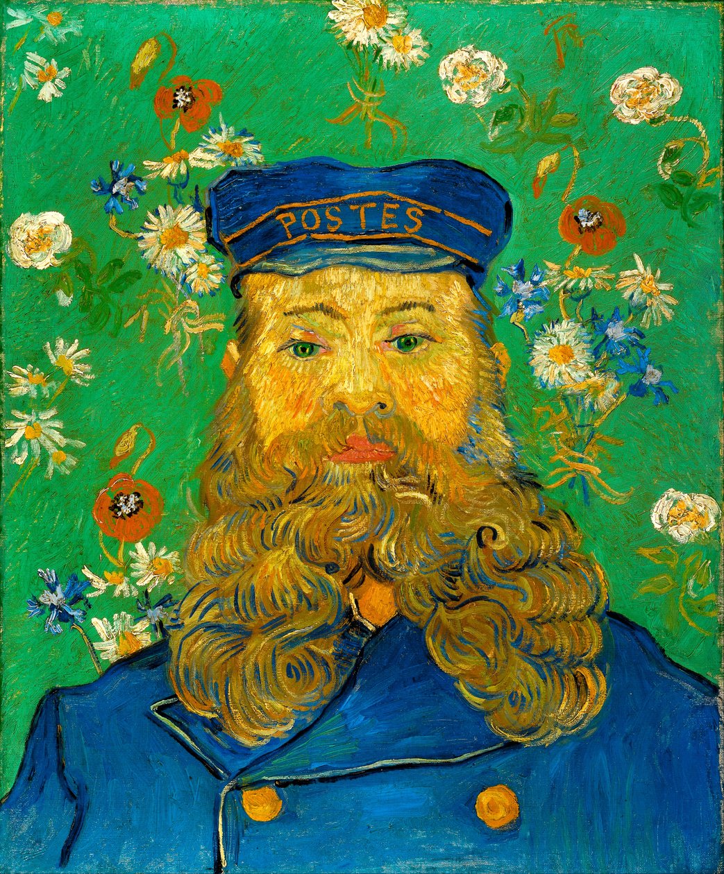 Retrato de Joseph Roulin de Vincent van Gogh