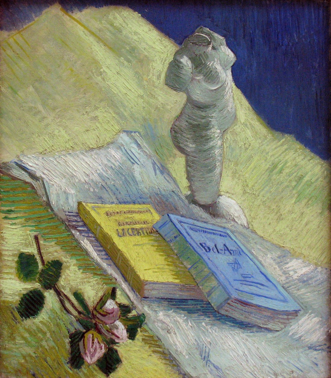 Bodegón con estatuilla de yeso de Vincent van Gogh