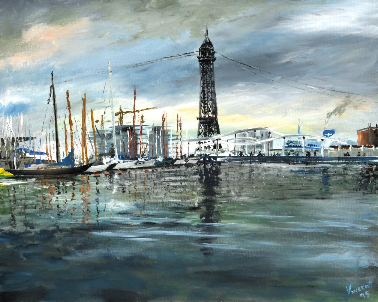 Barcos de Barcelona de Vincent Alexander Booth