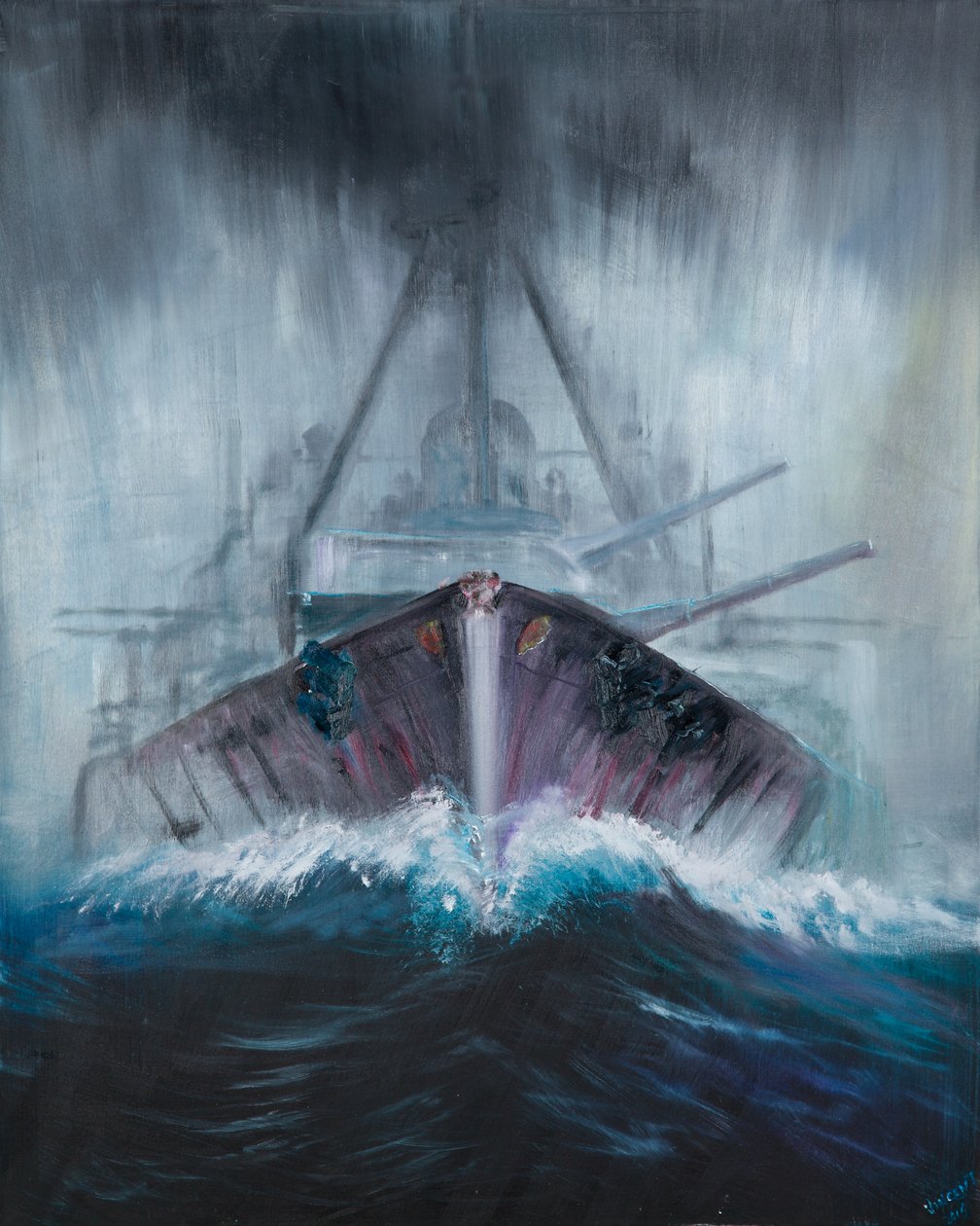 Crucero de batalla Derfflinger 1918, 2016 de Vincent Alexander Booth