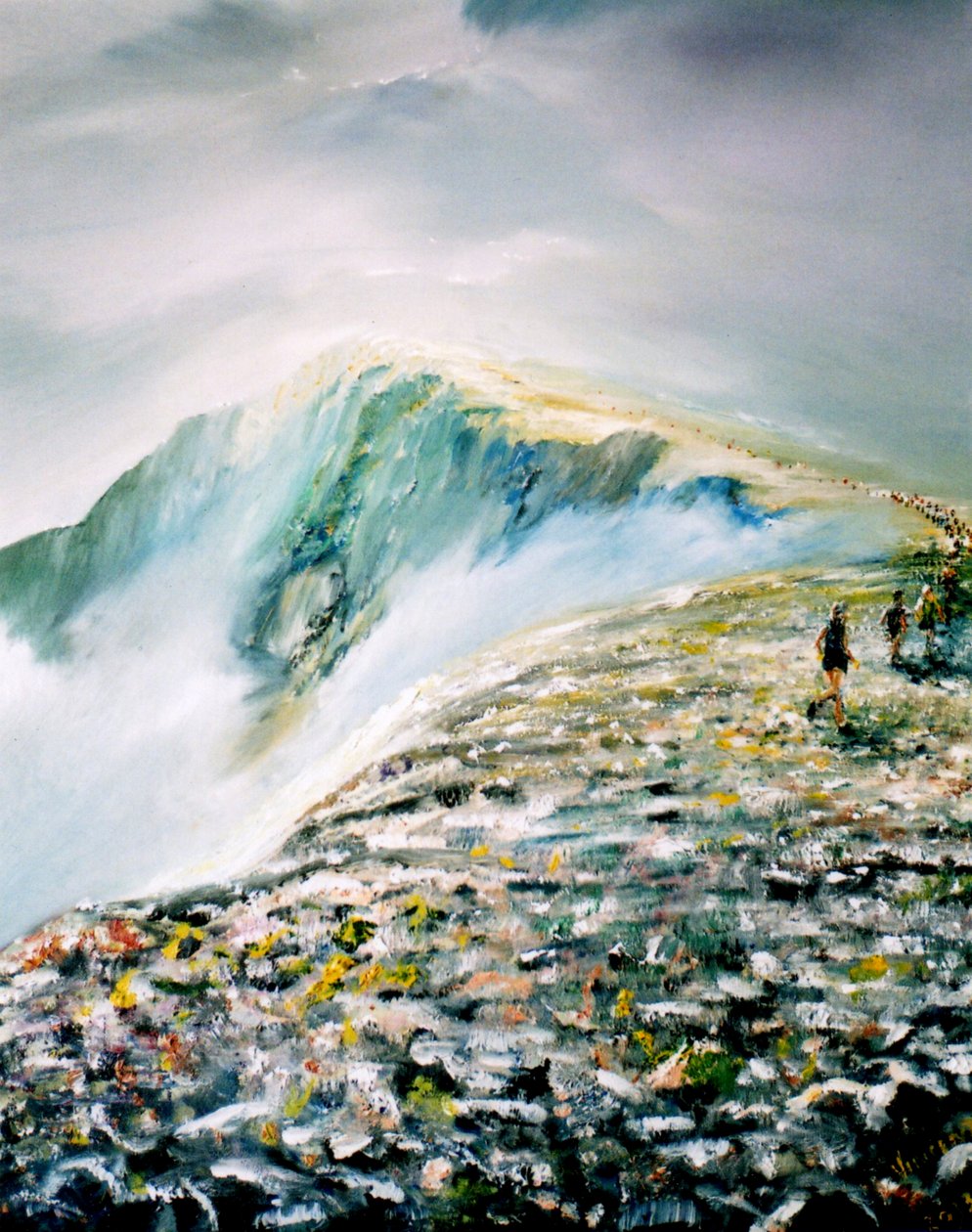 Carrera de verano en Helvellyn de Vincent Alexander Booth